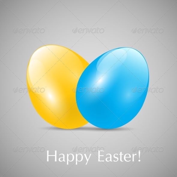 Easter Background Vector Illustration (Computers)