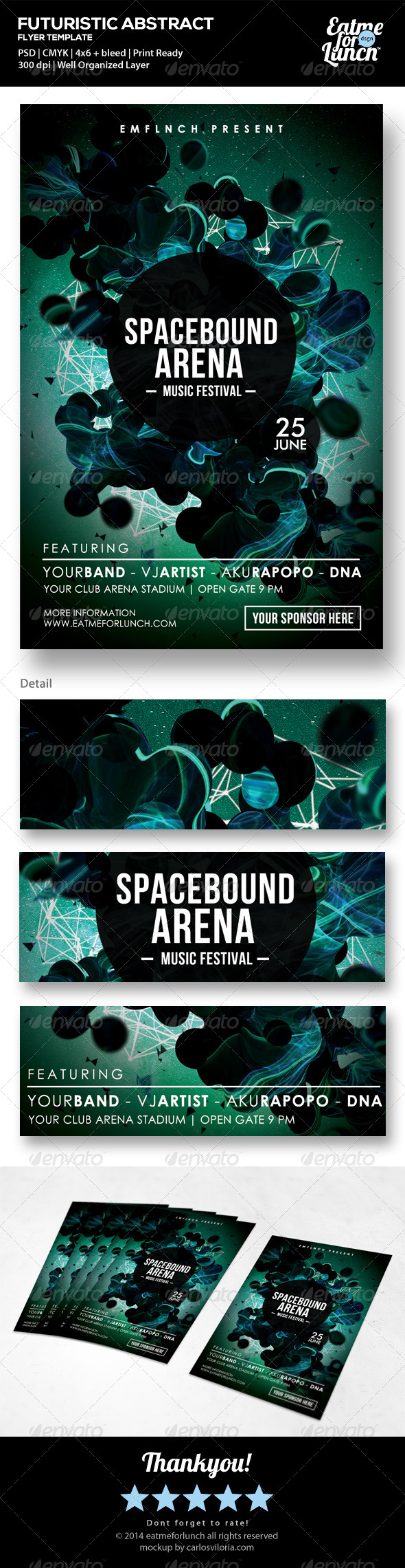 GraphicRiver Futuristic Abstract Flyer Template Spacebound 7390528 GraphicRiver Futuristic Abstract Flyer Template Spacebound 7390528