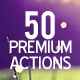 50 Premium Actions 50 Premium Actions - GraphicRiver Item for Sale