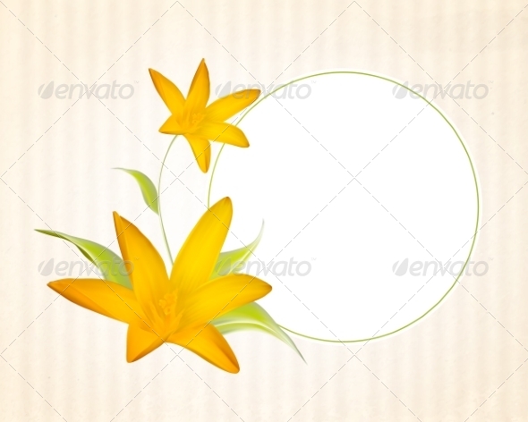 GraphicRiver Crocus Spring Flowers for your Card Design 7394659 GraphicRiver Crocus Spring Flowers for your Card Design 7394659