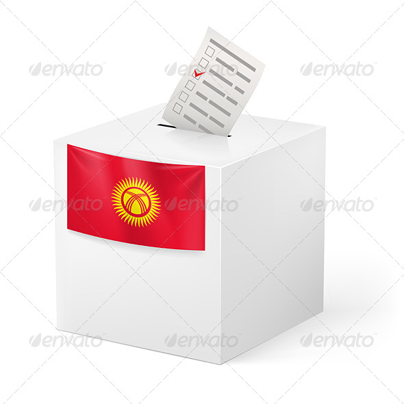 GraphicRiver Ballot Box with Voting Paper Kyrgyzstan 7396562 GraphicRiver Ballot Box with Voting Paper Kyrgyzstan 7396562