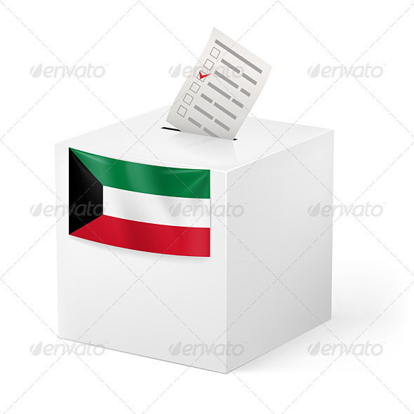 GraphicRiver Ballot Box with Voting Paper Kuwait 7396563 GraphicRiver Ballot Box with Voting Paper Kuwait 7396563