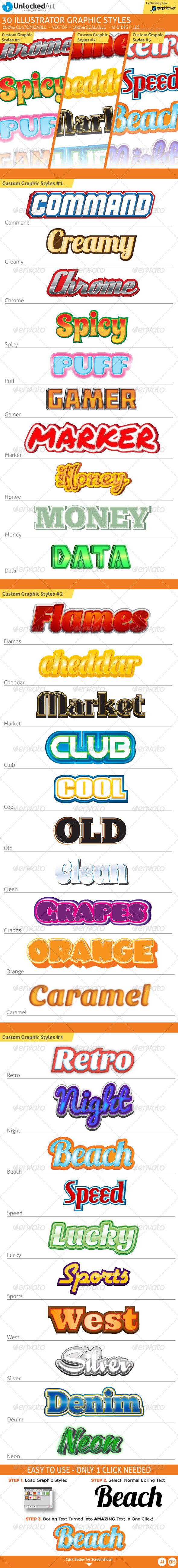 GraphicRiver Custom Graphic Styles Bundle 1 7396787 GraphicRiver Custom Graphic Styles Bundle 1 7396787