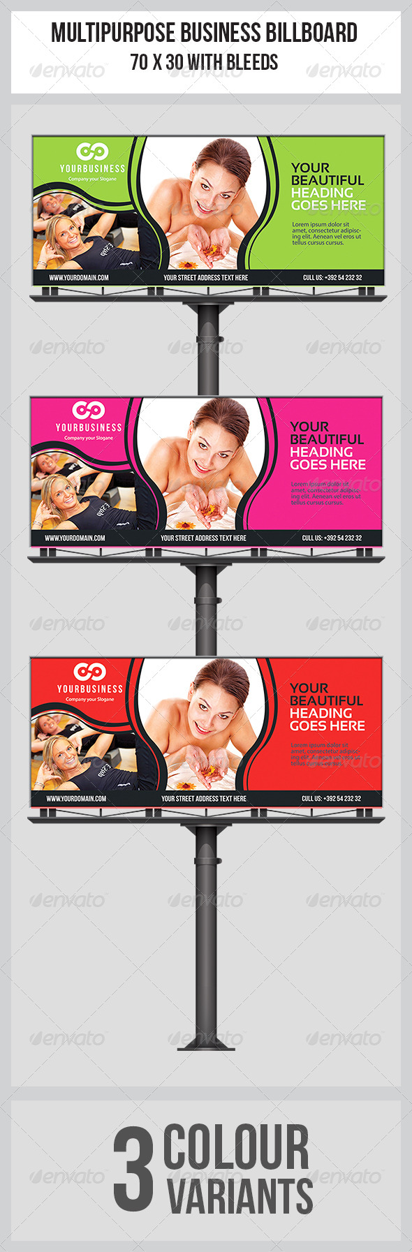 GraphicRiver Multipurpose Business Billboard Template 7142955 GraphicRiver Multipurpose Business Billboard Template 7142955