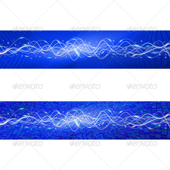 GraphicRiver Flying Wave Backgrounds in Blue 7401935 GraphicRiver Flying Wave Backgrounds in Blue 7401935