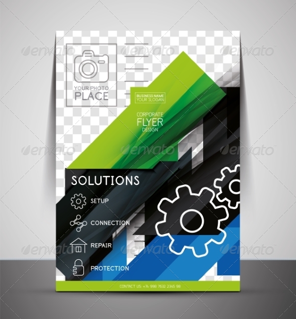 GraphicRiver CMYK Business Corporate Flyer Template 7402513 GraphicRiver CMYK Business Corporate Flyer Template 7402513