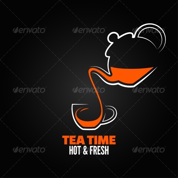GraphicRiver Tea Cup Design Menu Backgraund 7402945 GraphicRiver Tea Cup Design Menu Backgraund 7402945