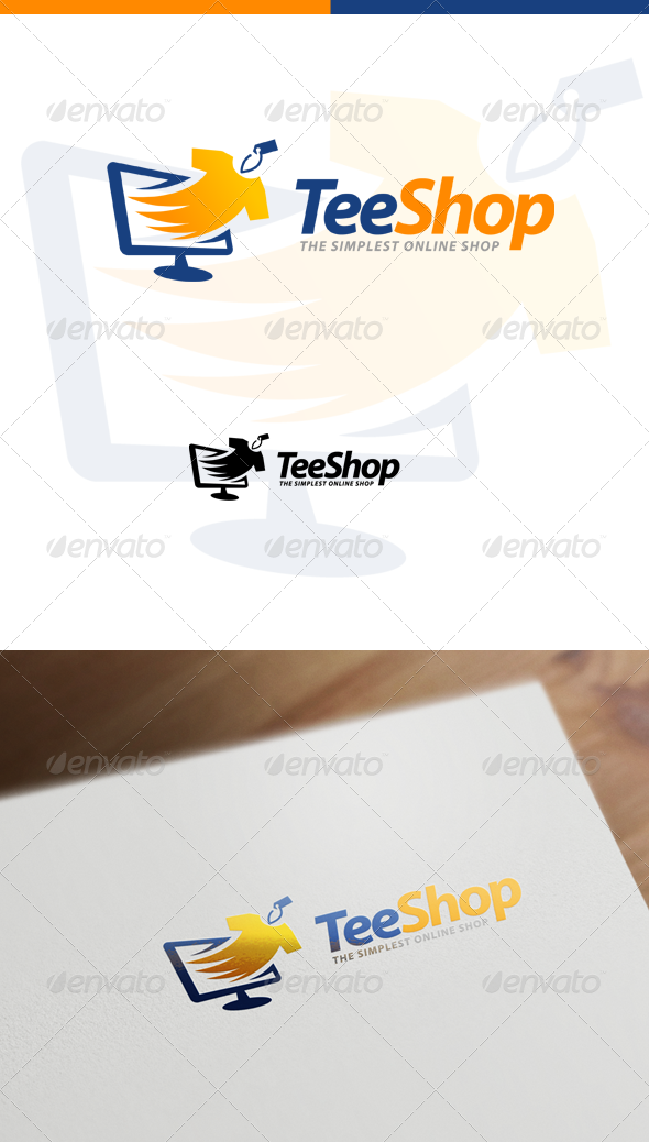 GraphicRiver TeeShop Retail Online Shop & Apparel Store Logo 7404686 GraphicRiver TeeShop Retail Online Shop & Apparel Store Logo 7404686