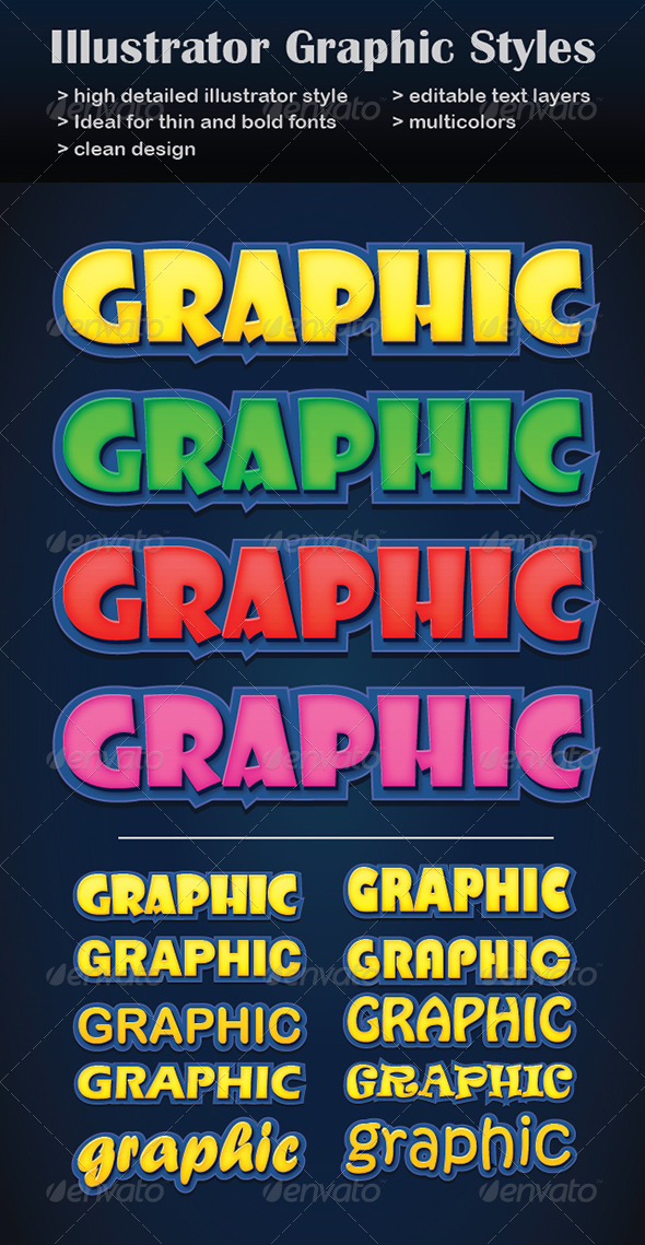 GraphicRiver Illustrator Graphic Styles 7119601 GraphicRiver Illustrator Graphic Styles 7119601