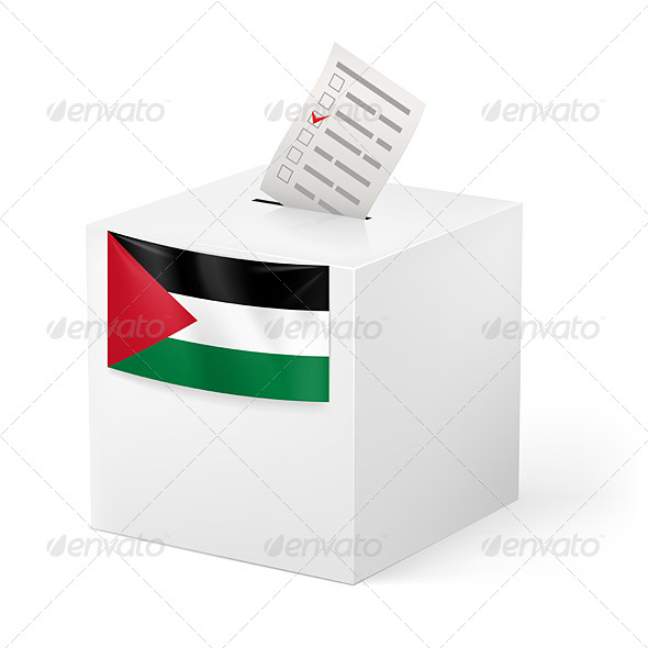 GraphicRiver Ballot Box with Voting Paper Palestine 7405284 GraphicRiver Ballot Box with Voting Paper Palestine 7405284
