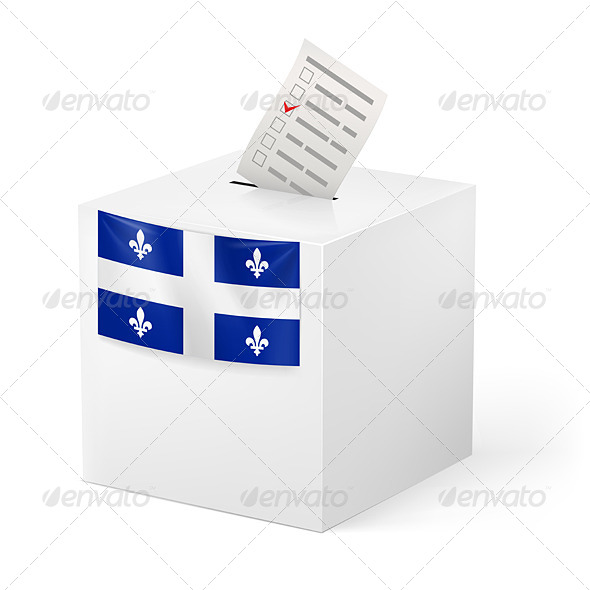 GraphicRiver Ballot Box with Voting Paper Quebec 7405743 GraphicRiver Ballot Box with Voting Paper Quebec 7405743