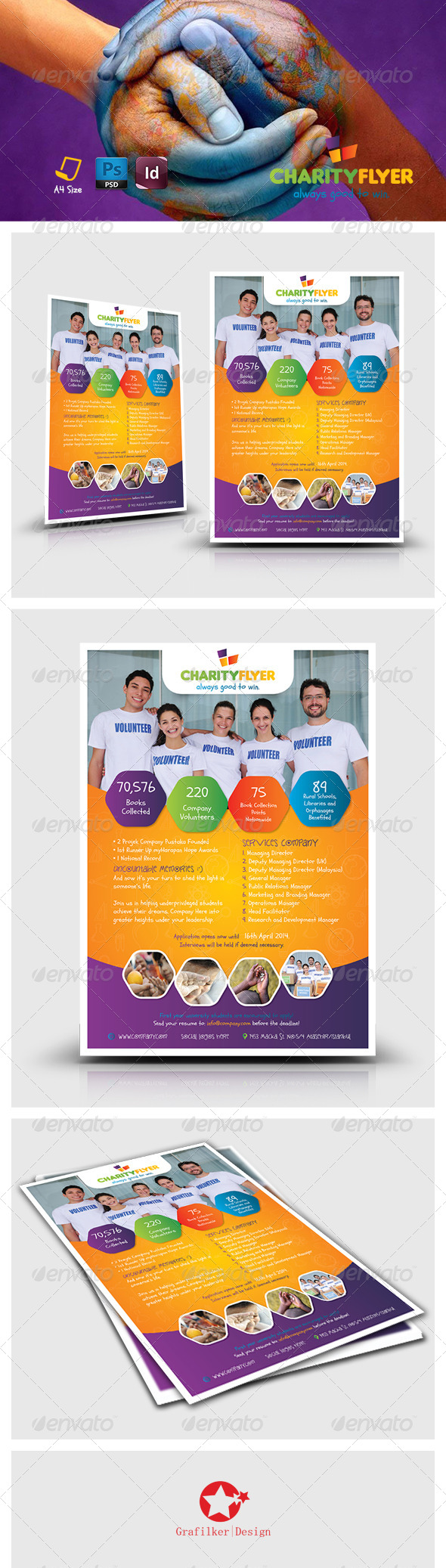 GraphicRiver Charity Flyer Templates 7381780 GraphicRiver Charity Flyer Templates 7381780