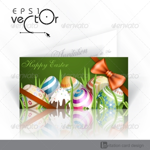 GraphicRiver Easter Background with Eggs In Grass 7410353 GraphicRiver Easter Background with Eggs In Grass 7410353