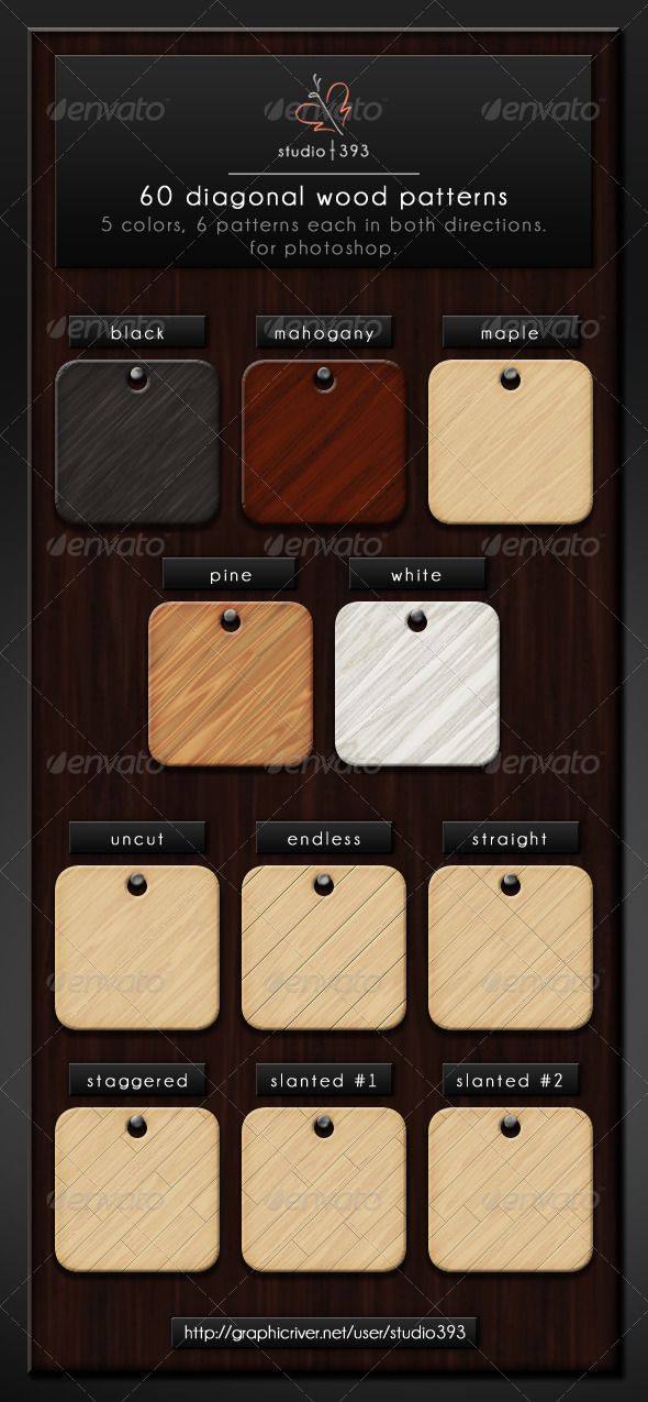 GraphicRiver 60 Seamless Diagonal Wood Patterns for Photoshop 7410368 GraphicRiver 60 Seamless Diagonal Wood Patterns for Photoshop 7410368