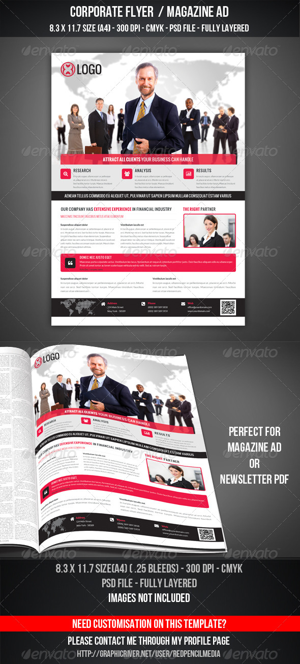 GraphicRiver Corporate Flyer Magazine AD 7412146 GraphicRiver Corporate Flyer Magazine AD 7412146