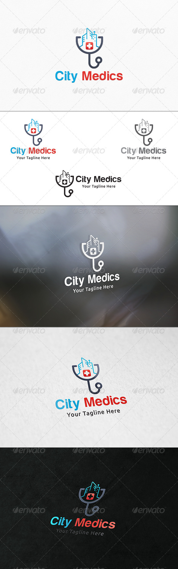 GraphicRiver City Medics Logo Template 7413173 GraphicRiver City Medics Logo Template 7413173