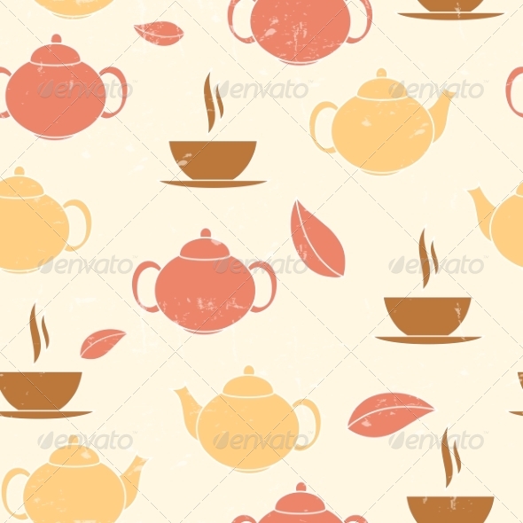 GraphicRiver Tea Seamless Pattern Background 7413543 GraphicRiver Tea Seamless Pattern Background 7413543
