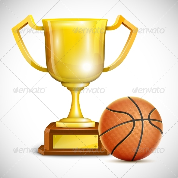 GraphicRiver Golden Trophy Cup with Basketball 7413963 GraphicRiver Golden Trophy Cup with Basketball 7413963