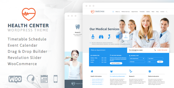 ThemeForest Health Center Responsive Medical Theme 7322125 ThemeForest Health Center Responsive Medical Theme 7322125