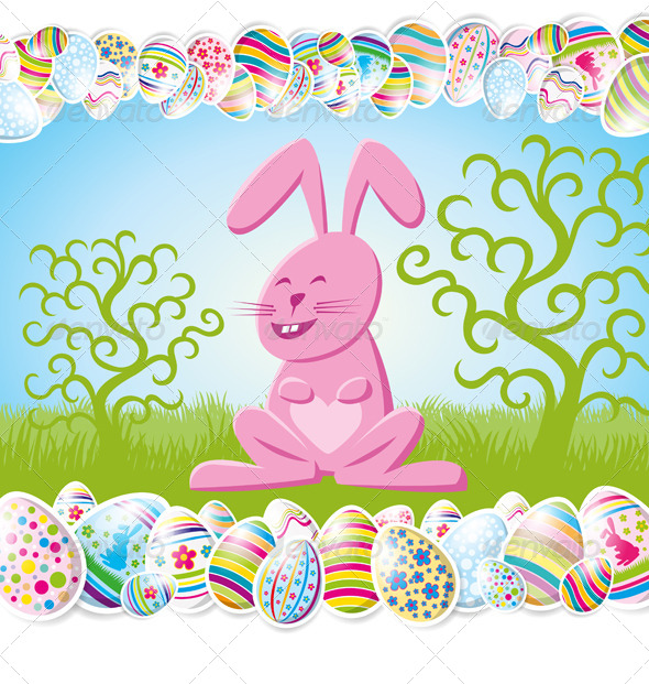 GraphicRiver Easter Card 7416514 GraphicRiver Easter Card 7416514