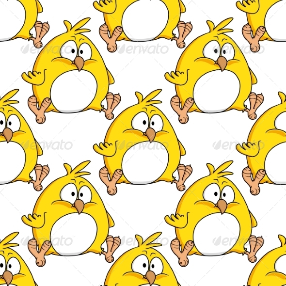 GraphicRiver Little Fat Yellow Easter Chicken 7417269 GraphicRiver Little Fat Yellow Easter Chicken 7417269
