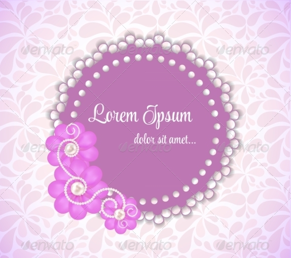 GraphicRiver Romantic Flower Frame Background 7418181 GraphicRiver Romantic Flower Frame Background 7418181