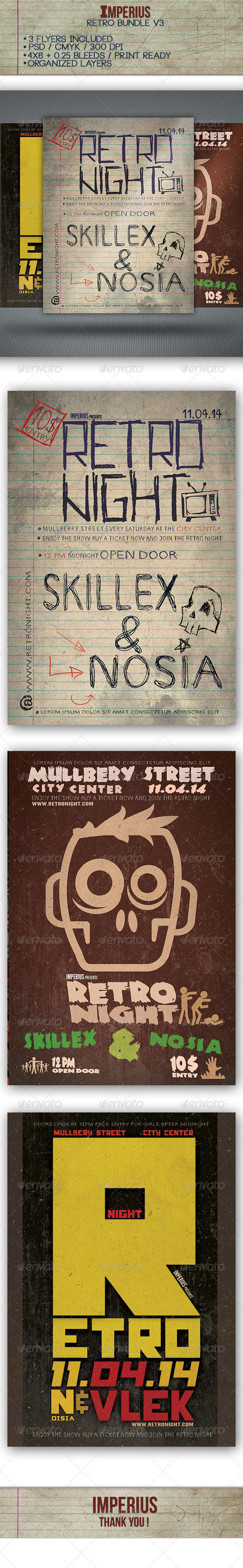 GraphicRiver Retro Bundle V3 7419237 GraphicRiver Retro Bundle V3 7419237