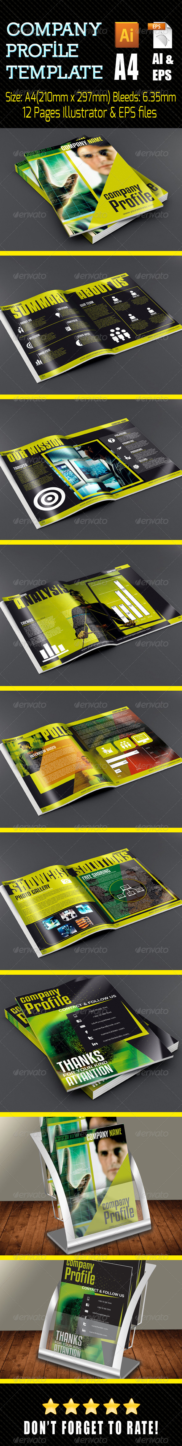 Company Profile Portrate (Brochures)