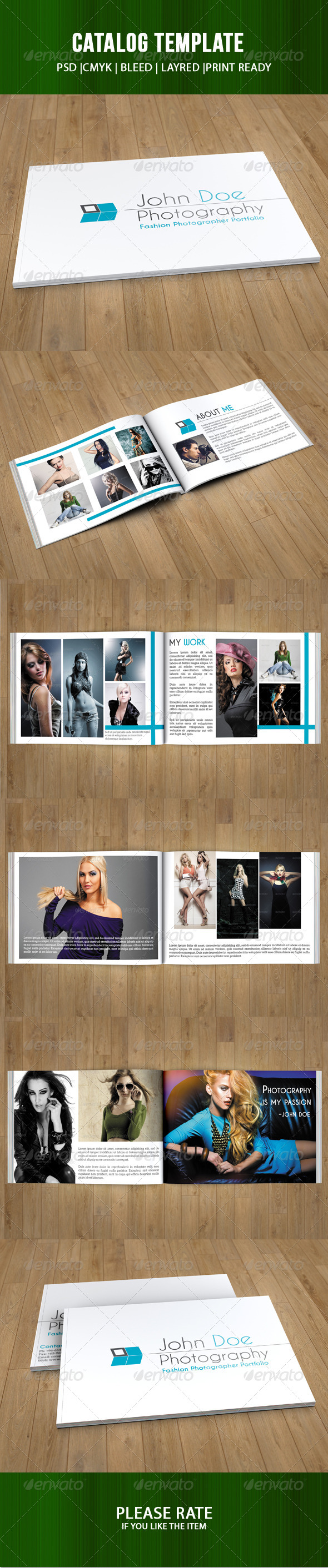 GraphicRiver Portfolio Brochure Template 7420104 GraphicRiver Portfolio Brochure Template 7420104