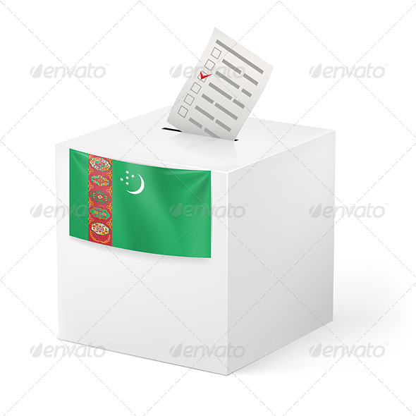 GraphicRiver Ballot Box with Voting Paper Turkmenistan 7420863 GraphicRiver Ballot Box with Voting Paper Turkmenistan 7420863