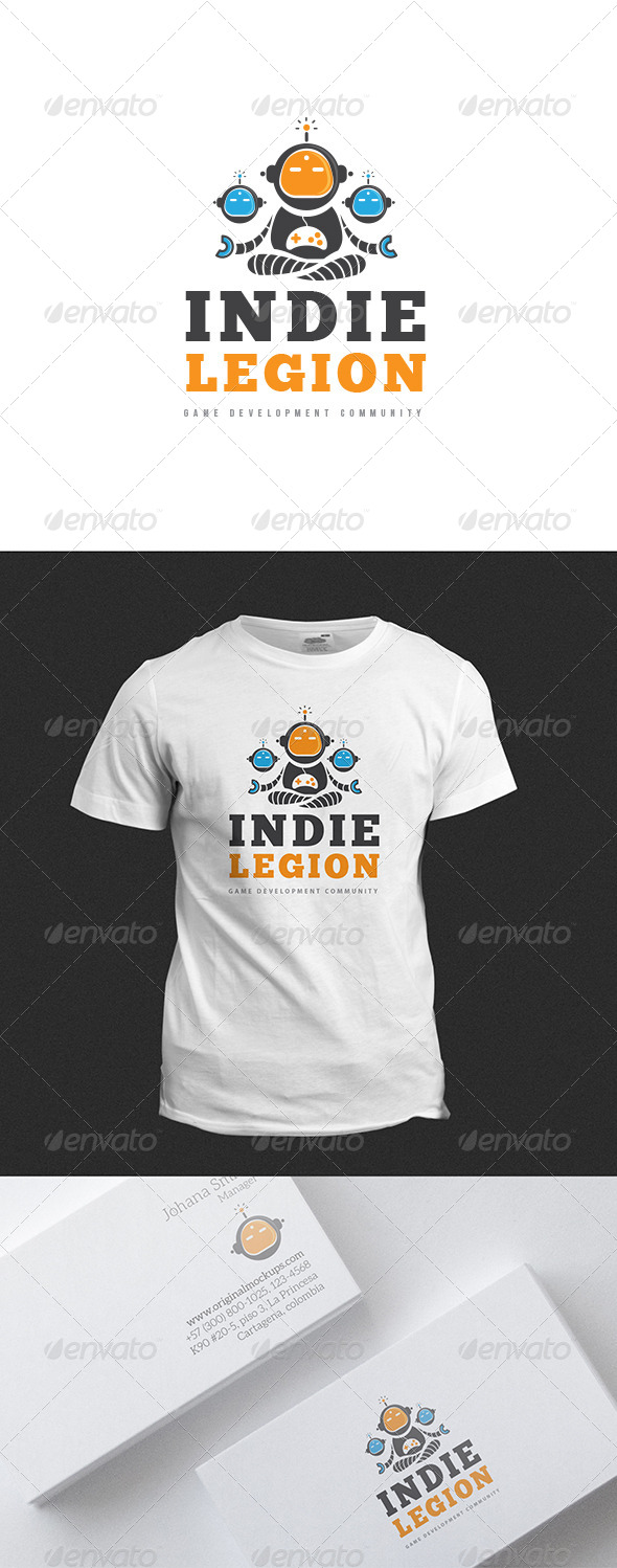 GraphicRiver Game Development Logo 7420885 GraphicRiver Game Development Logo 7420885
