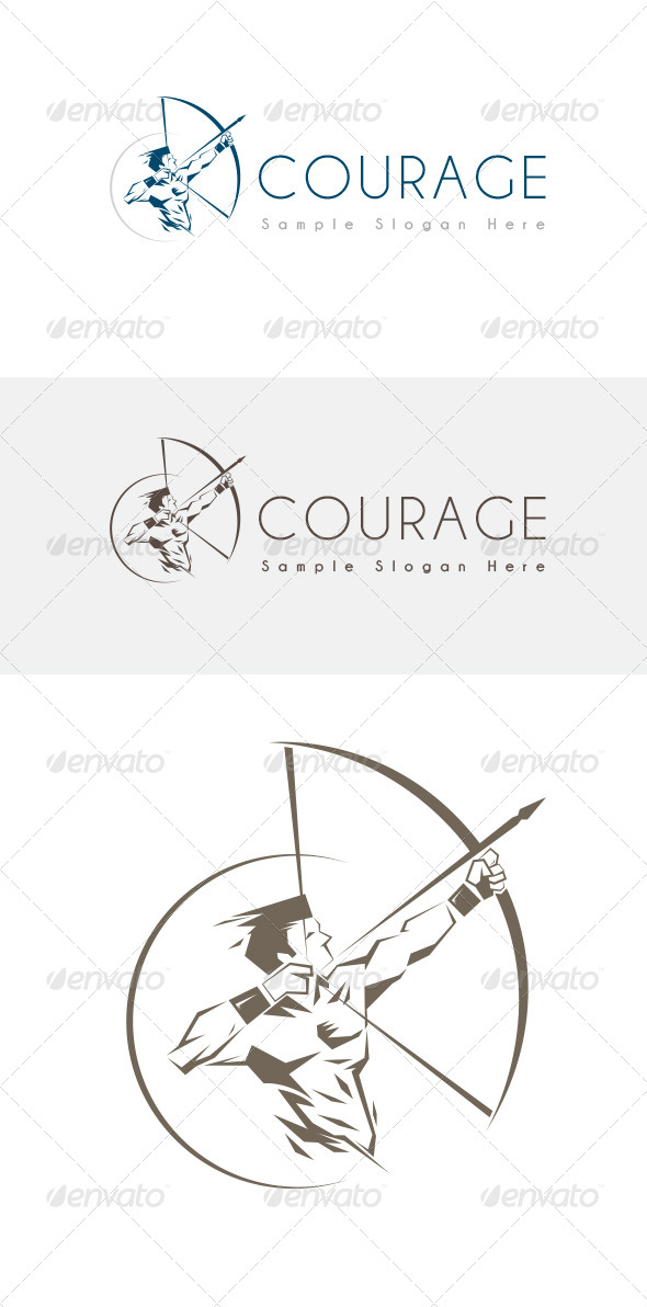 GraphicRiver Courage Logo 7420904 GraphicRiver Courage Logo 7420904