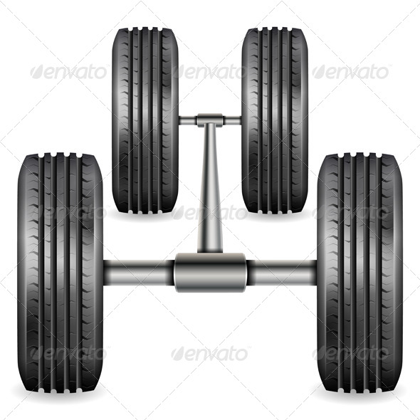GraphicRiver Tires 7420905 GraphicRiver Tires 7420905