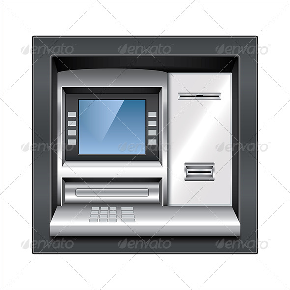 GraphicRiver ATM Machine Vector Illustration 7421144 GraphicRiver ATM Machine Vector Illustration 7421144