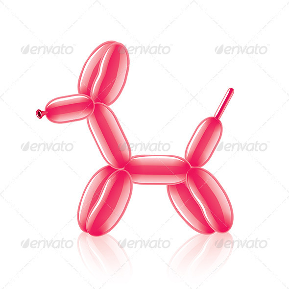 GraphicRiver Balloon Animal Dog Vector Illustration 7421151 GraphicRiver Balloon Animal Dog Vector Illustration 7421151
