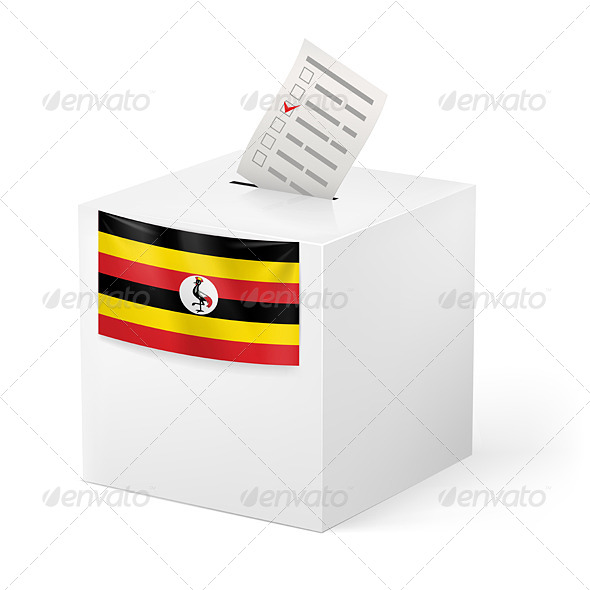 GraphicRiver Ballot Box with Voting Paper Uganda 7421369 GraphicRiver Ballot Box with Voting Paper Uganda 7421369