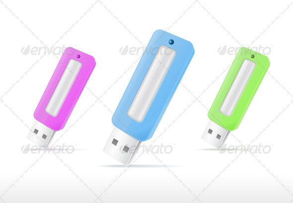 GraphicRiver USB Drives 7421515 GraphicRiver USB Drives 7421515