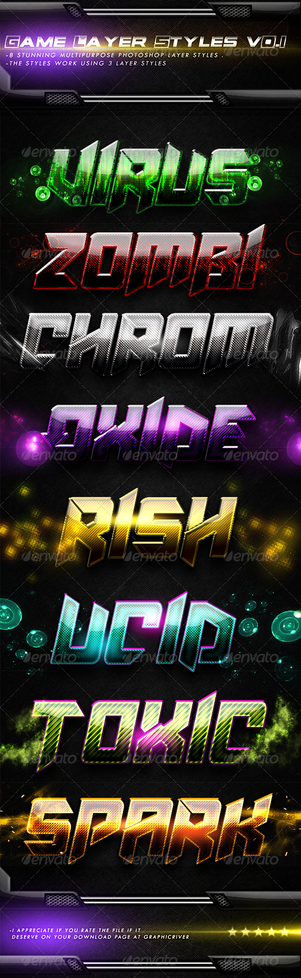 GraphicRiver Game Layer Styles V0.1 7421562 GraphicRiver Game Layer Styles V0.1 7421562