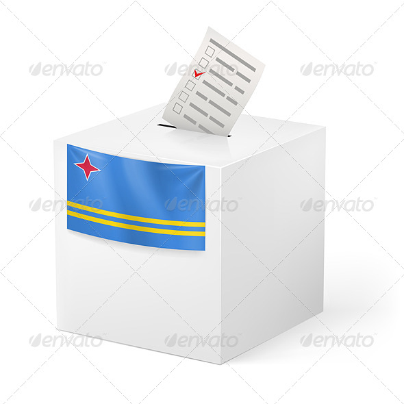 GraphicRiver Ballot Box with Voting Paper Aruba 7422324 GraphicRiver Ballot Box with Voting Paper Aruba 7422324