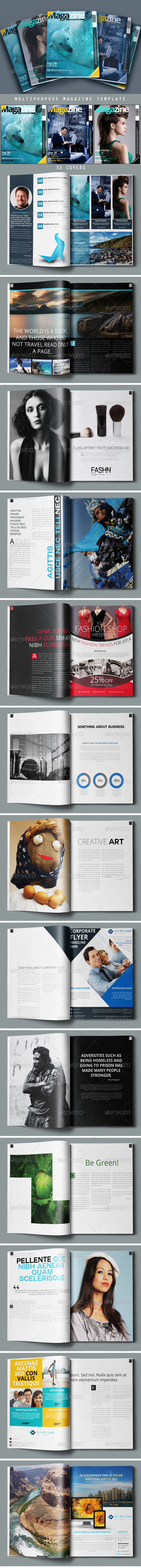 GraphicRiver Multipurpose Magazine Template Photoshop PSD 7422721 GraphicRiver Multipurpose Magazine Template Photoshop PSD 7422721