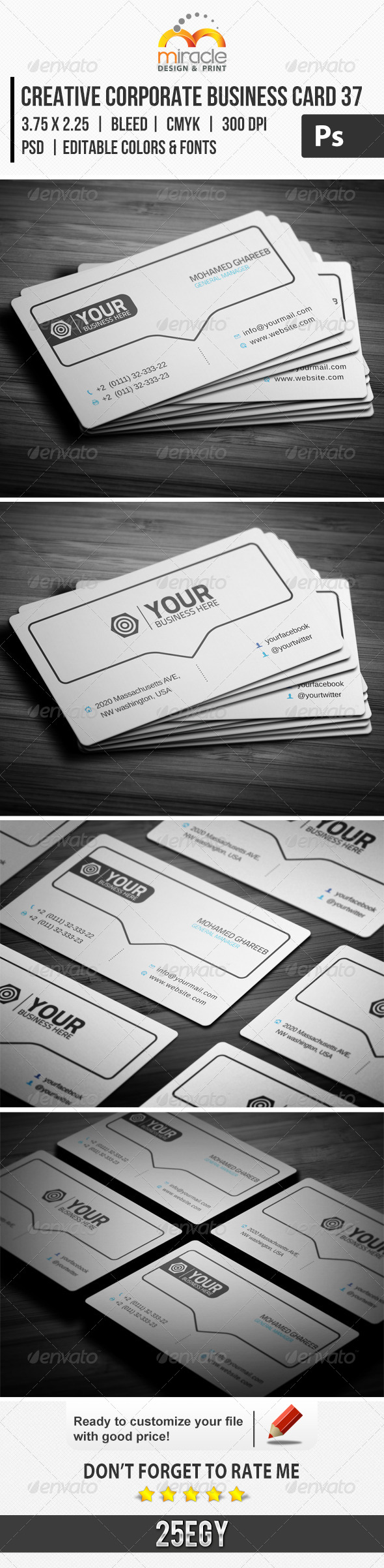 GraphicRiver Creative Corporate Business Card 37 7404946 GraphicRiver Creative Corporate Business Card 37 7404946