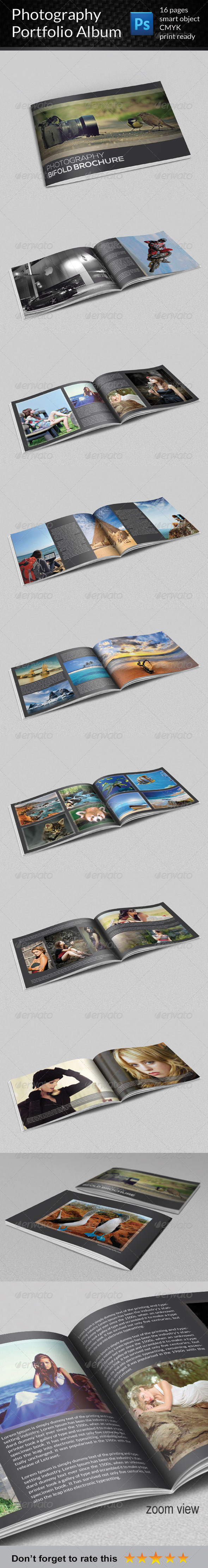 GraphicRiver Photography Portfolio Album 7426228 GraphicRiver Photography Portfolio Album 7426228