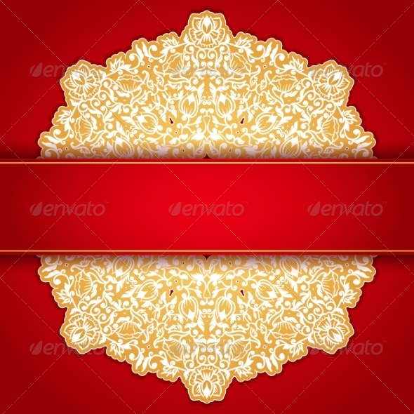 GraphicRiver Gold and Red Round Ornament Invitation Pattern 7430702 GraphicRiver Gold and Red Round Ornament Invitation Pattern 7430702
