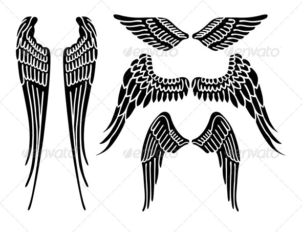 GraphicRiver Angel Wings 7431030 GraphicRiver Angel Wings 7431030