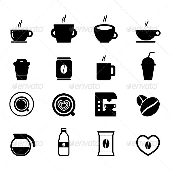 GraphicRiver Coffee Icon 7433407 GraphicRiver Coffee Icon 7433407