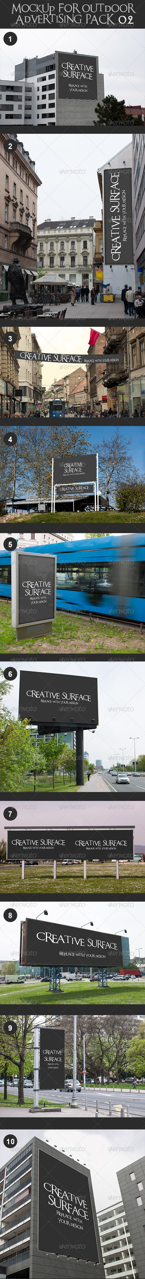 GraphicRiver 10 Mock Up s for Outdoor Advertising Pack 2 7423055 GraphicRiver 10 Mock Up s for Outdoor Advertising Pack 2 7423055