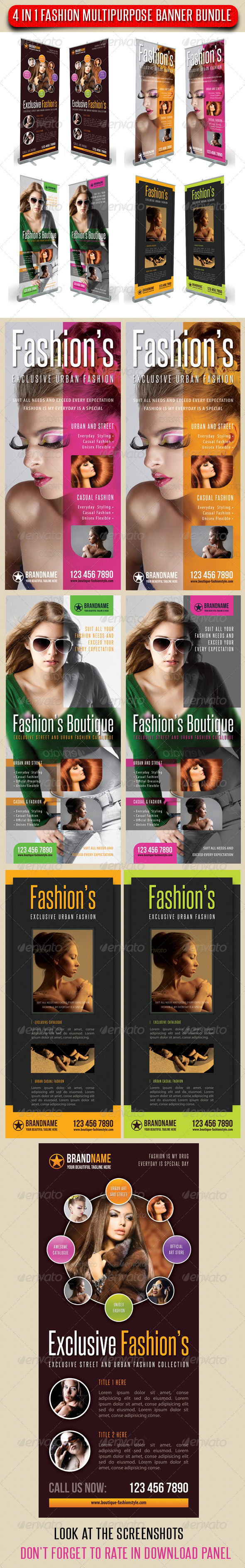 GraphicRiver 4 in 1 Fashion Multipurpose Banner Bundle 09 7437040 GraphicRiver 4 in 1 Fashion Multipurpose Banner Bundle 09 7437040