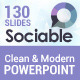 Sociable Powerpoint Template - GraphicRiver Item for Sale