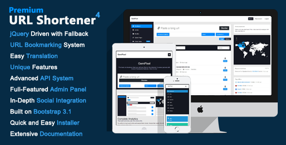 CodeCanyon - Premium URL Shortener v4.0 CodeCanyon - Premium URL Shortener v4.0