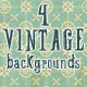4 Vintage Backgrounds_Pack-01 4 Vintage Backgrounds_Pack-01 - GraphicRiver Item for Sale
